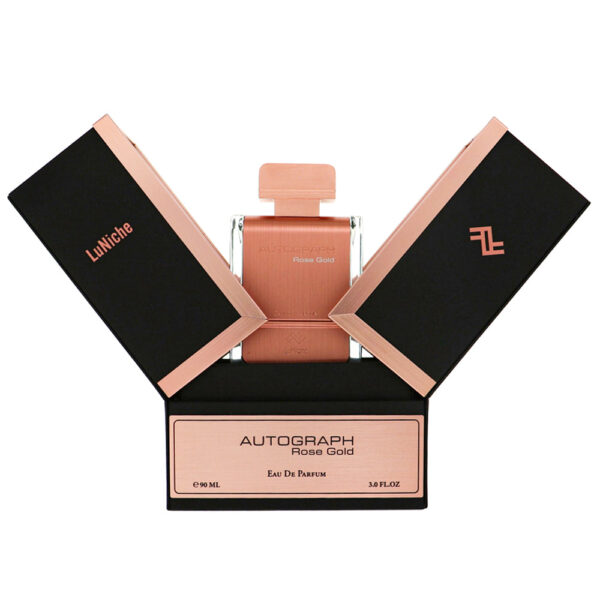 Luniche Autograph Rose Gold Eau de Parfum for Unisex – 3 oz