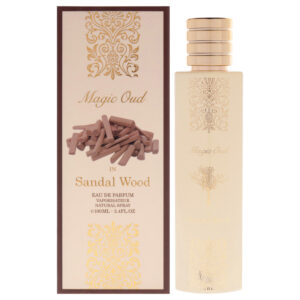 Magic Oud Sandal Wood Eau de Parfum for Unisex – 3.4 oz