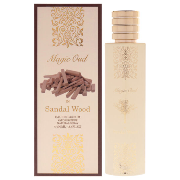Magic Oud Sandal Wood Eau de Parfum for Unisex – 3.4 oz