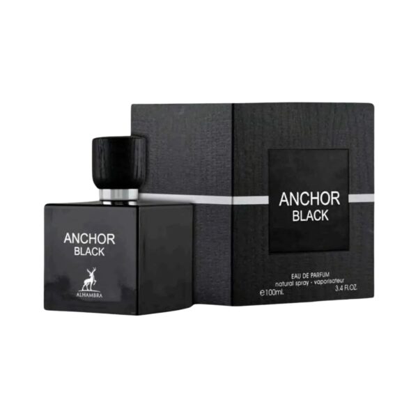 Maison Alhambra Anchor Black Eau de Parfum for Men – 3.4 oz