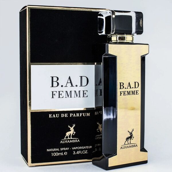 Maison Alhambra B.A.D Femme Eau de Parfum for Women – 3.4 oz