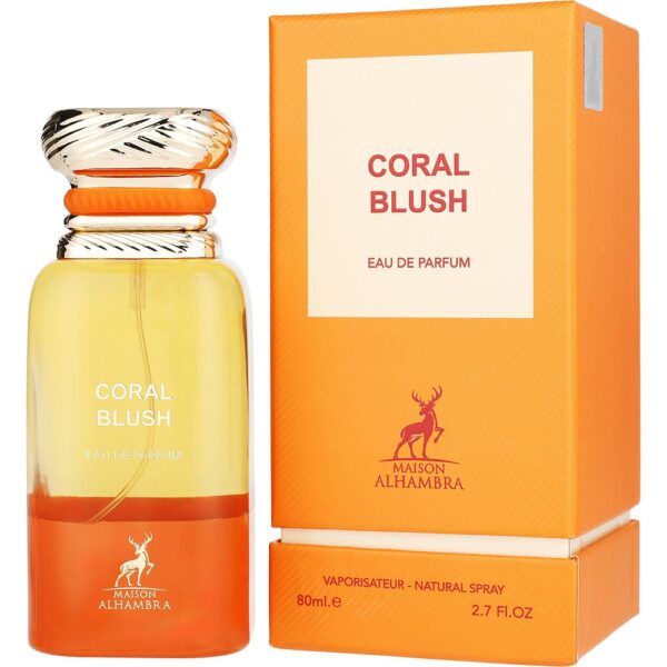 Maison Alhambra Coral Blush Eau de Parfum for Unisex – 2.7 oz