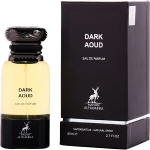 Maison Alhambra Dark Aoud Eau de Parfum for Men – 2.7 oz