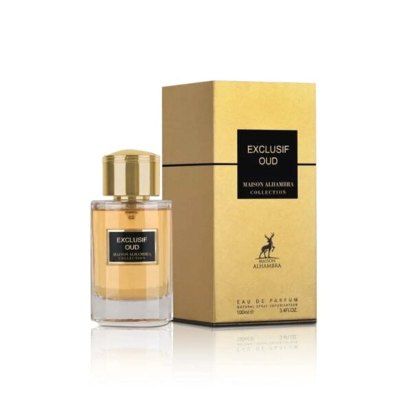 Maison Alhambra Exclusif Oud Eau de Parfum for Unisex – 3.4 oz