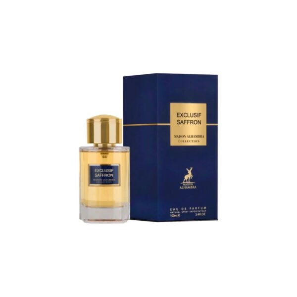 Maison Alhambra Exclusif Saffron Eau de Parfum for Unisex – 3.4 oz