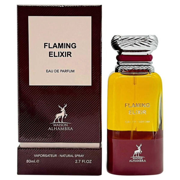 Maison Alhambra Flaming Elixir Eau de Parfum for Men – 2.8 oz