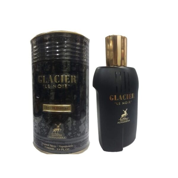 Maison Alhambra Glacier Le Noir Eau de Parfum for Men – 3.4 oz