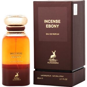 Maison Alhambra Incense Ebony Eau de Parfum for Unisex – 2.7 oz