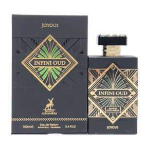 Maison Alhambra Infini Oud Joyous Eau de Parfum for Unisex – 3.4 oz