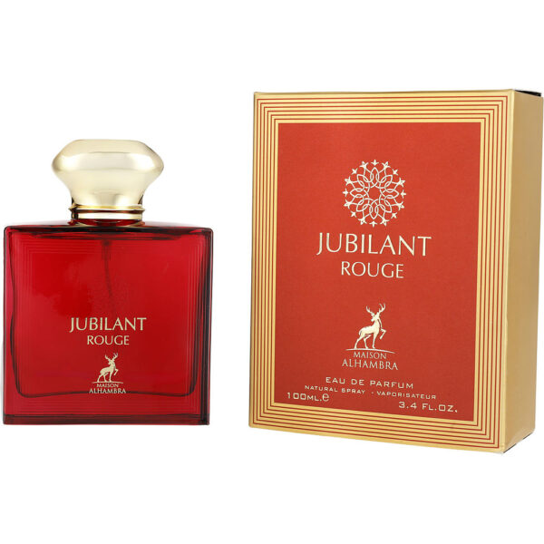 Maison Alhambra Jubilant Rouge Eau de Parfum for Men – 3.4 oz