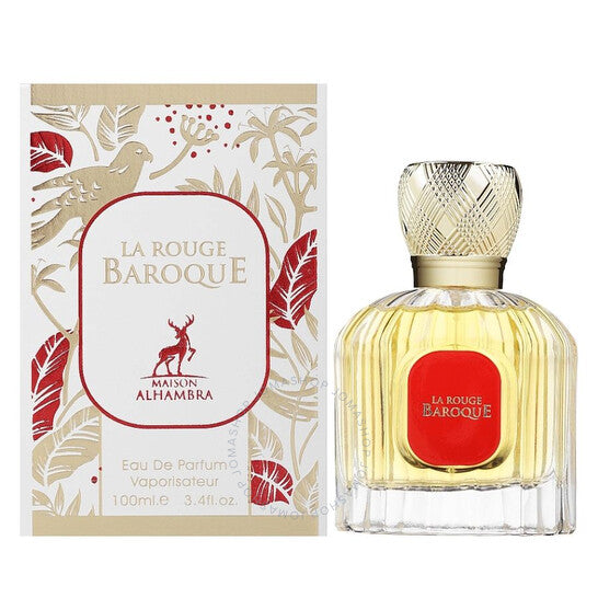 Maison Alhambra La Rouge Baroque Eau de Parfum for Women – 3.4 oz