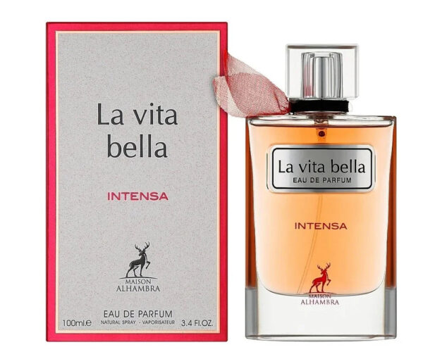 Maison Alhambra La Vita Bella Intensa Eau de Parfum for Women – 3.4 oz