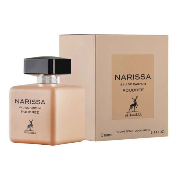 Maison Alhambra Narissa Poudree Eau de Parfum for Women – 3.4 oz