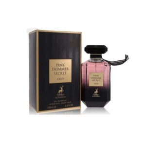 Maison Alhambra Pink Shimmer Secret Oud Eau de Parfum for Women – 3.4 oz