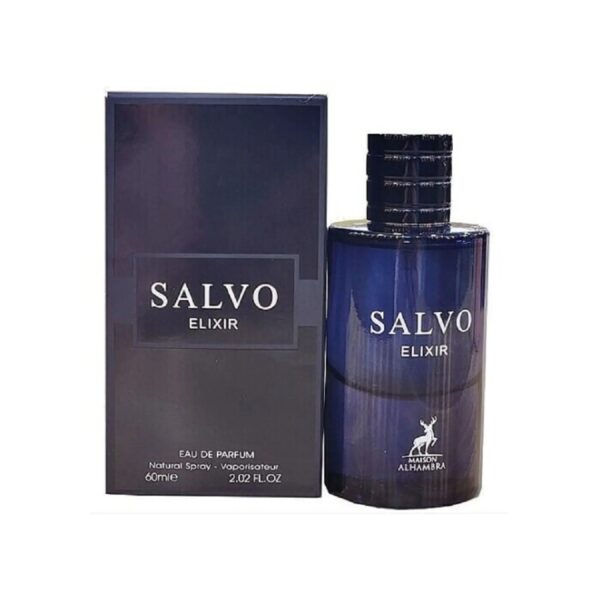 Maison Alhambra Salvo Elixir Eau de Parfum for Men – 2 oz