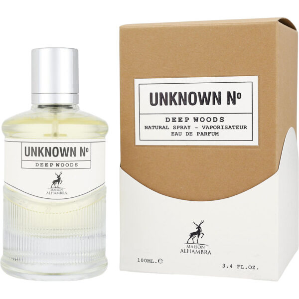 Maison Alhambra Unknown No Deep Woods Eau de Parfum for Unisex – 3.4 oz