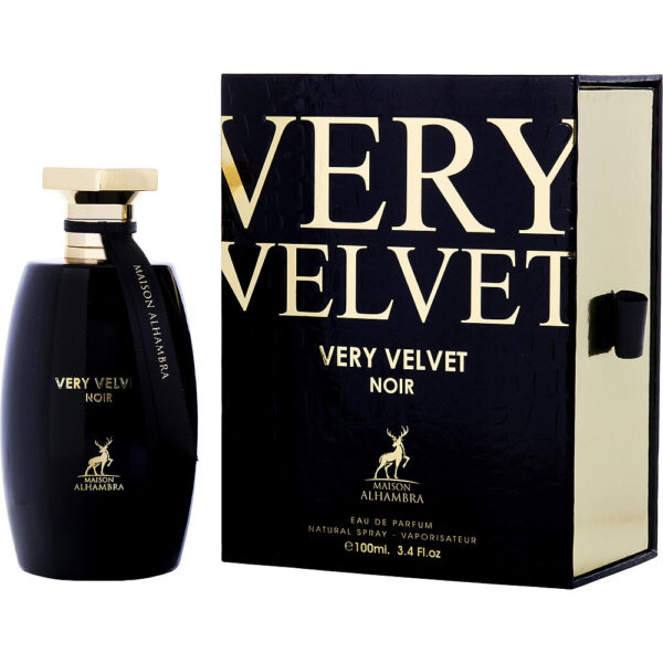 Maison Alhambra Very Velvet Noir Eau de Parfum for Women – 3.4 oz