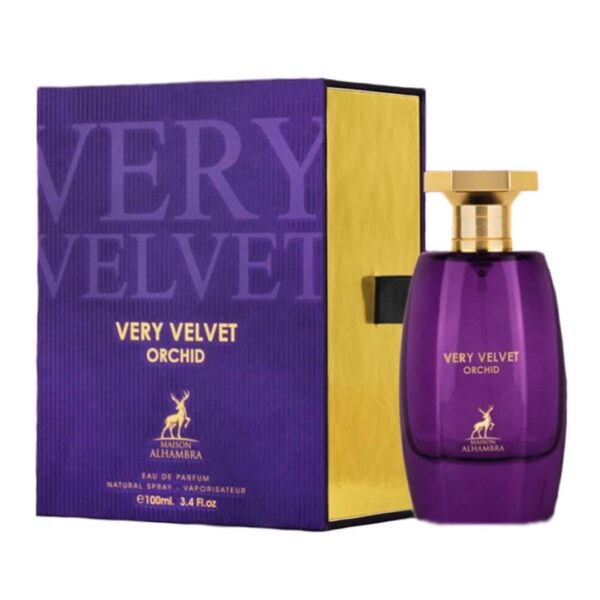 Maison Alhambra Very Velvet Orchid Eau de Parfum for Women – 3.4 oz