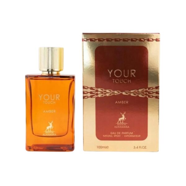 Maison Alhambra Your Touch Amber Eau de Parfum for Women – 3.4 oz