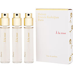 Maison Francis Kurkdjian A La Rose by Maison Francis EAU DE PARFUM REFILL SPRAY 3 X 0.37 OZ (TRAVEL SIZE) for WOMEN