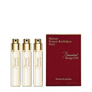 Maison Francis Kurkdjian Baccarat Rouge 540 EXTRAIT DE PARFUM SPRAY REFILL 0.37 OZ X 3