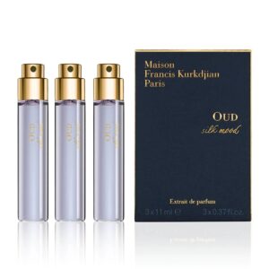 Maison Francis Kurkdjian Oud Silk Mood 3 piece Extrait de Parfum for Unisex – 3 piece gift set