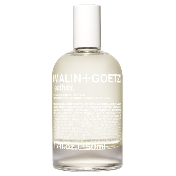 Malin + Goetz Leather Eau de Parfum for Unisex – 1.7 oz