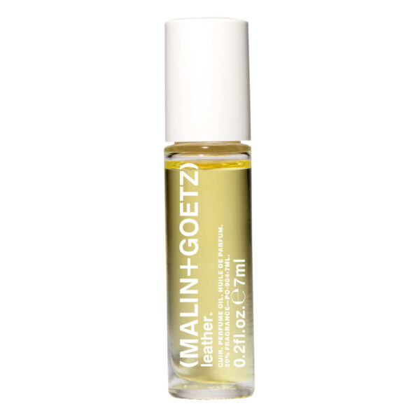 Malin + Goetz Leather Perfume Oil for Unisex – 0.2 oz