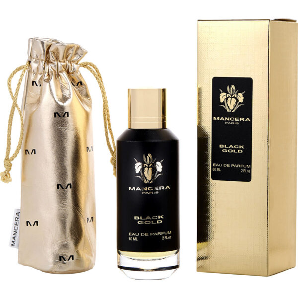 Mancera Black Gold Eau de Parfum for Men – 2 oz