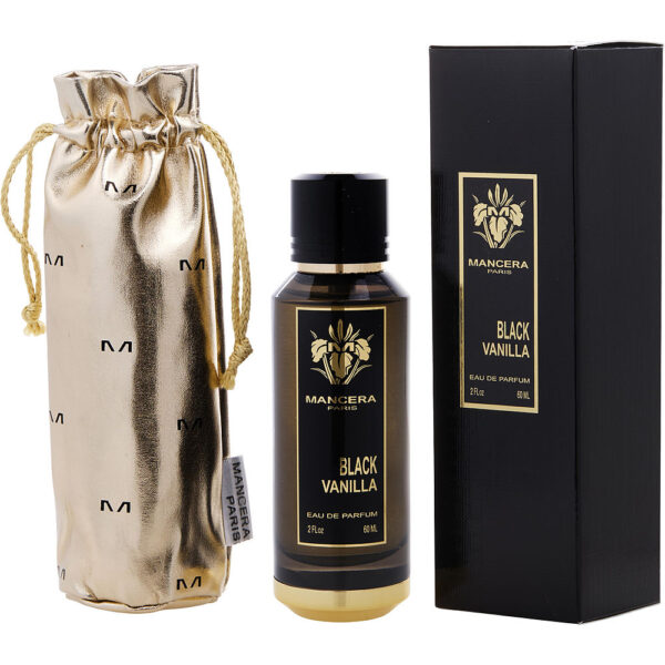 Mancera Black Vanilla Eau de Parfum for Unisex – 2 oz