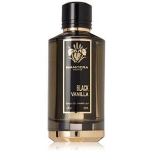 Mancera Black Vanilla Eau de Parfum for Unisex – 4 oz