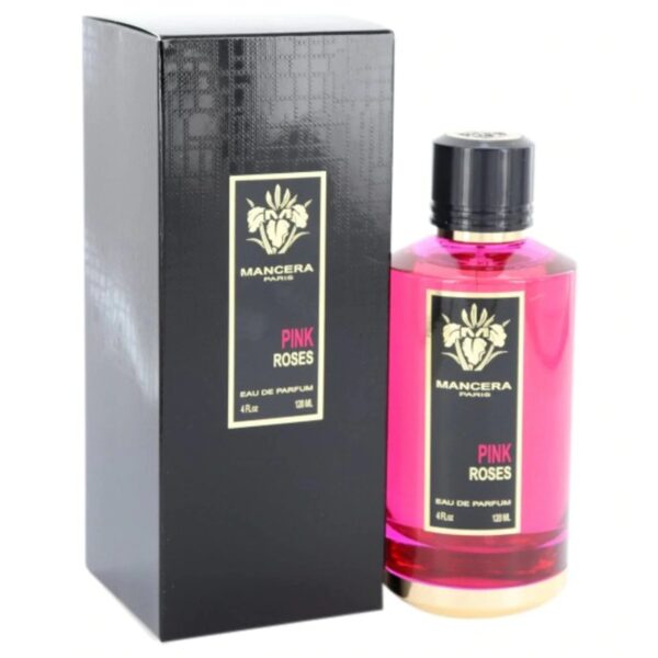 Mancera Pink Roses Eau de Parfum for Women – 4.0 oz