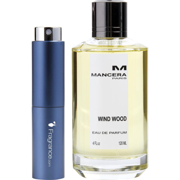 Mancera Wind Wood TRAVEL Eau de Parfum for Men – 0.27 oz