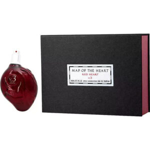 Map Of The Heart Red Heart V 3 Eau de Parfum for Women – 3 oz