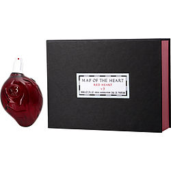 Map Of The Heart V.3 Red Heart EAU DE PARFUM SPRAY 3 OZ