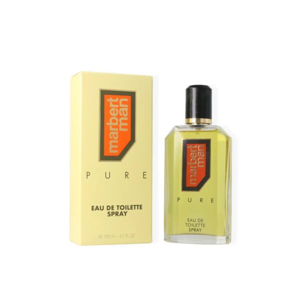 Marbert Man Pure Eau de Toilette for Men – 4.2 oz