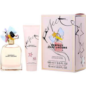 Marc Jacobs Perfect EAU DE PARFUM SPRAY 3.3 OZ & BODY LOTION SET
