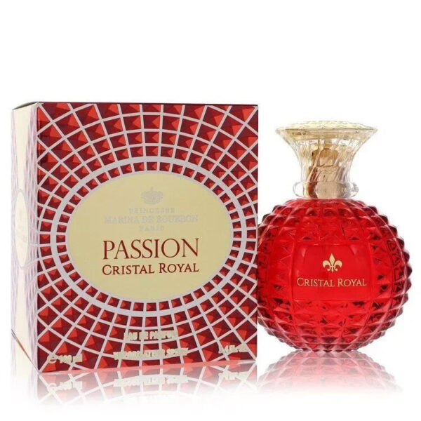 Princesse Marina De Bourbon Cristal Royal Passion Eau de Parfum for Women – 3.4 oz