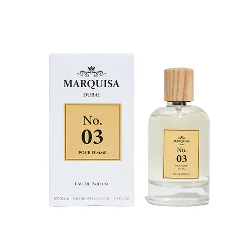 Marquisa Dubai No. 3 Eau de Parfum for Women, 3.4 oz / 100 ml - Tester