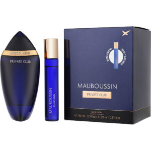 Mauboussin Private Club by Mauboussin EAU DE PARFUM SPRAY 3.4 OZ & TRAVEL SPRAY 0.68 OZ for MEN