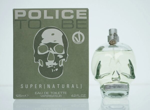 Mavive Police To Be Super Natural Eau de Toilette for Unisex – 4.2 oz