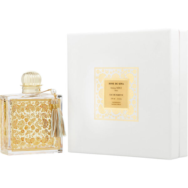 Mdci Parfums Rose De Siwa BOTTLE WITH TASSLE Eau de Parfum for Women – 3.3 oz