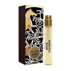 Memo Paris Irish Leather Cuirs Nomades Eau de Parfum for Unisex – 0.33 oz