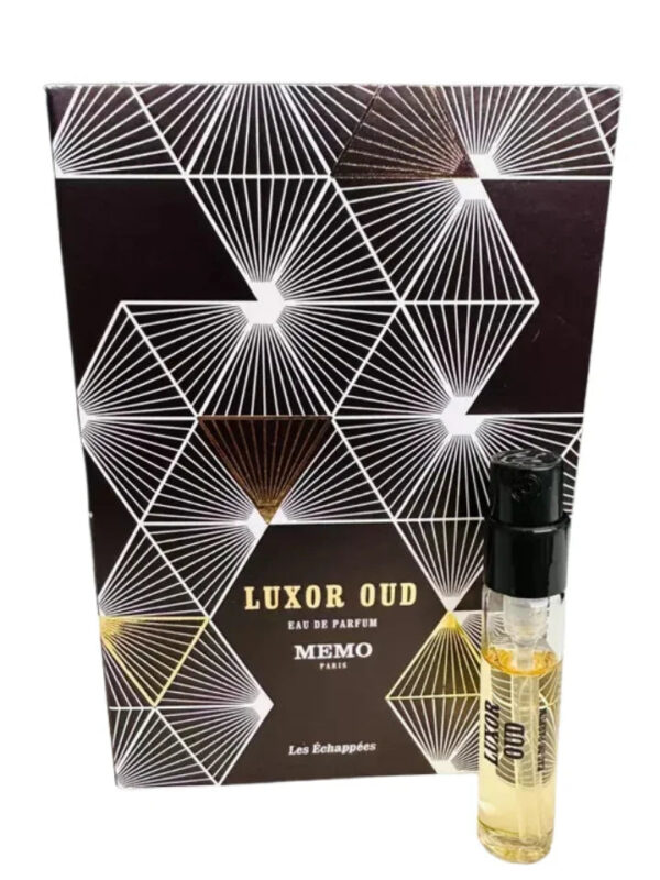 Memo Paris Luxor Oud Eau de Parfum for Unisex – 0.05 oz