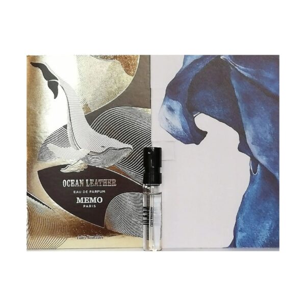 Memo Paris Ocean Leather Cuirs Nomades Eau de Parfum for Unisex – 0.05 oz