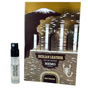 Memo Paris Sicilian Leather Cuir Nomades Eau de Parfum for Unisex – 0.05 oz