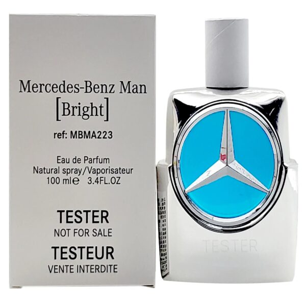 Mercedes-Benz Mercedes Benz Man Bright Eau de Parfum for Men – 3.4 oz