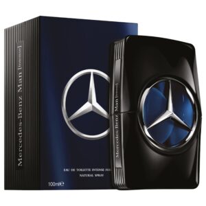 Mercedes-Benz Mercedes Benz Man Intense Eau de Toilette for Men – 3.4 oz