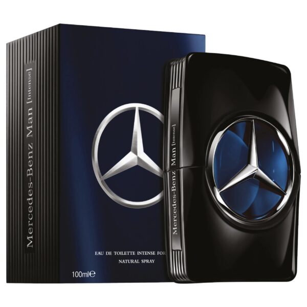 Mercedes-Benz Mercedes Benz Man Intense Eau de Toilette for Men – 3.4 oz