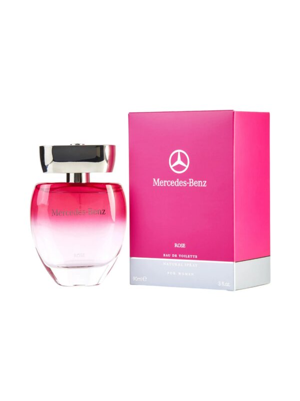 Mercedes-Benz Mercedes Benz Rose Eau de Toilette for Women – 3 oz